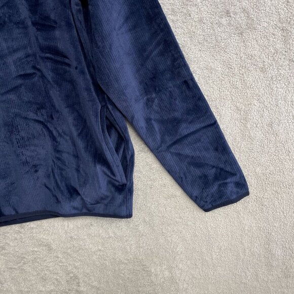 NEW Spyder Navy Men's M Blue 1/4 Zip Pullover Polyester & Spandex Sweatshirt - Picture 9 of 10